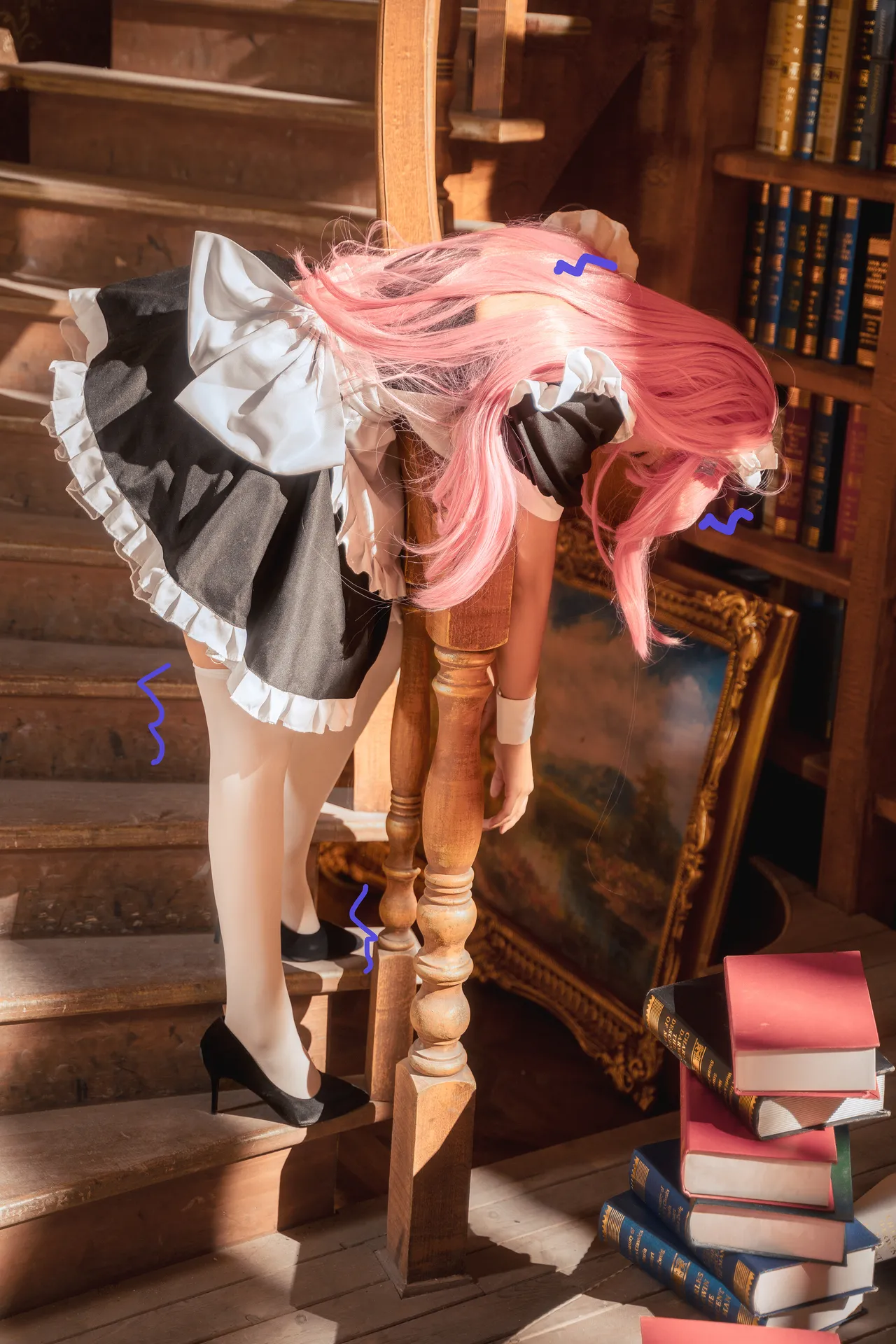 Seya狮砸 - 孤独摇滚 后藤一里 女仆-erohere13.webp